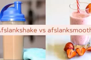 afslankshake vs afslanksmoothie