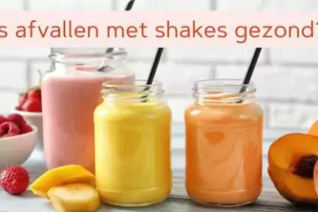 is afvallen met shakes gezond