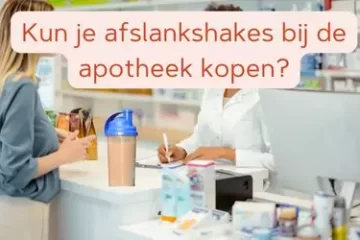 kun je afslankshakes bij de apotheek kopen